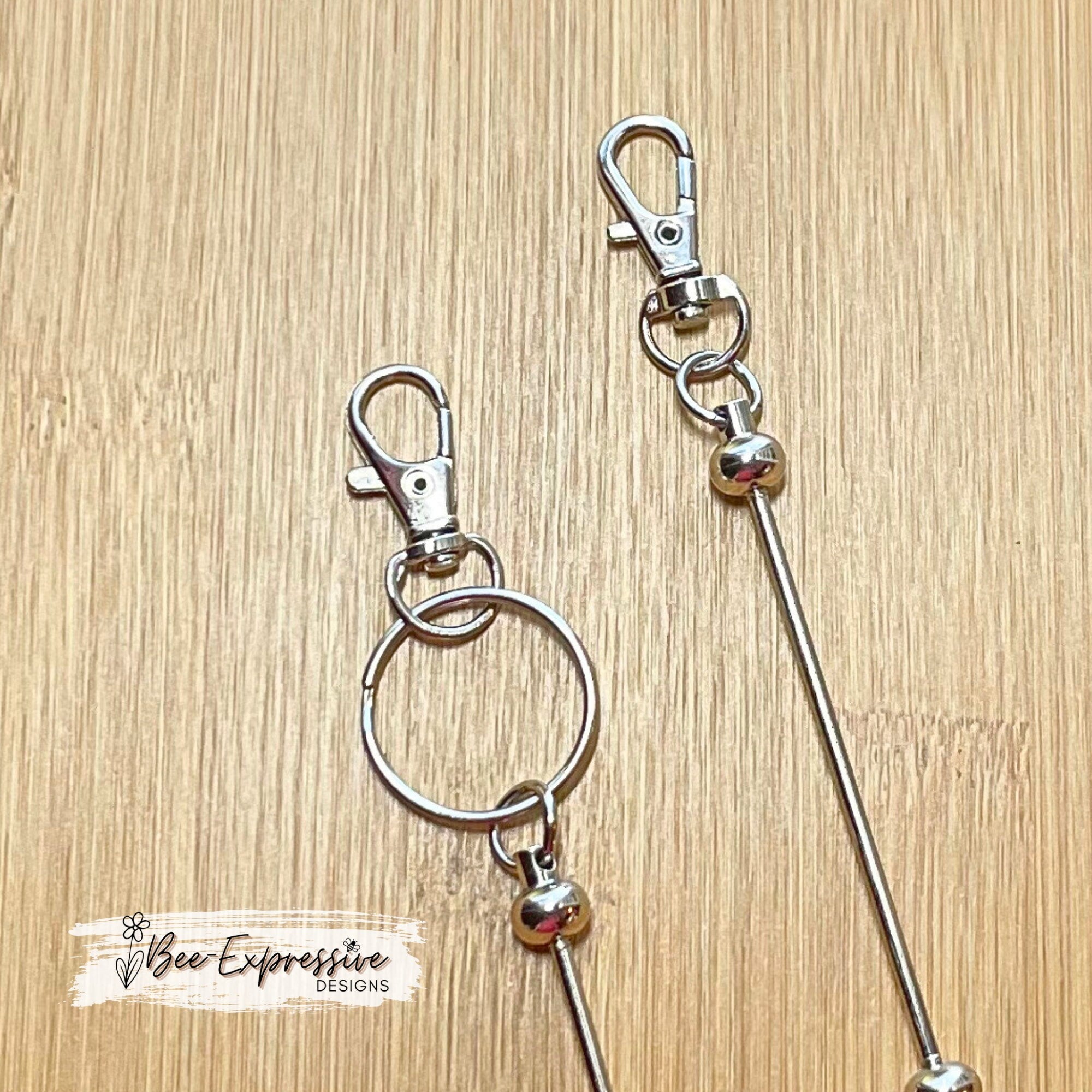 Cow & Daisy Tumbler Charm Chain and Keychain Set