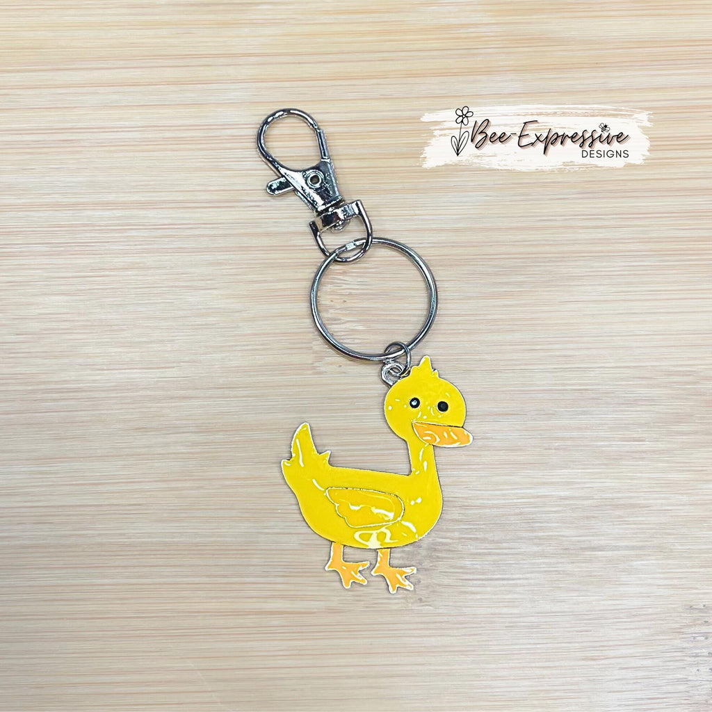 Farm Animal Charms!  Swivel clasp with or without a keyring, 2-3” tall, metal