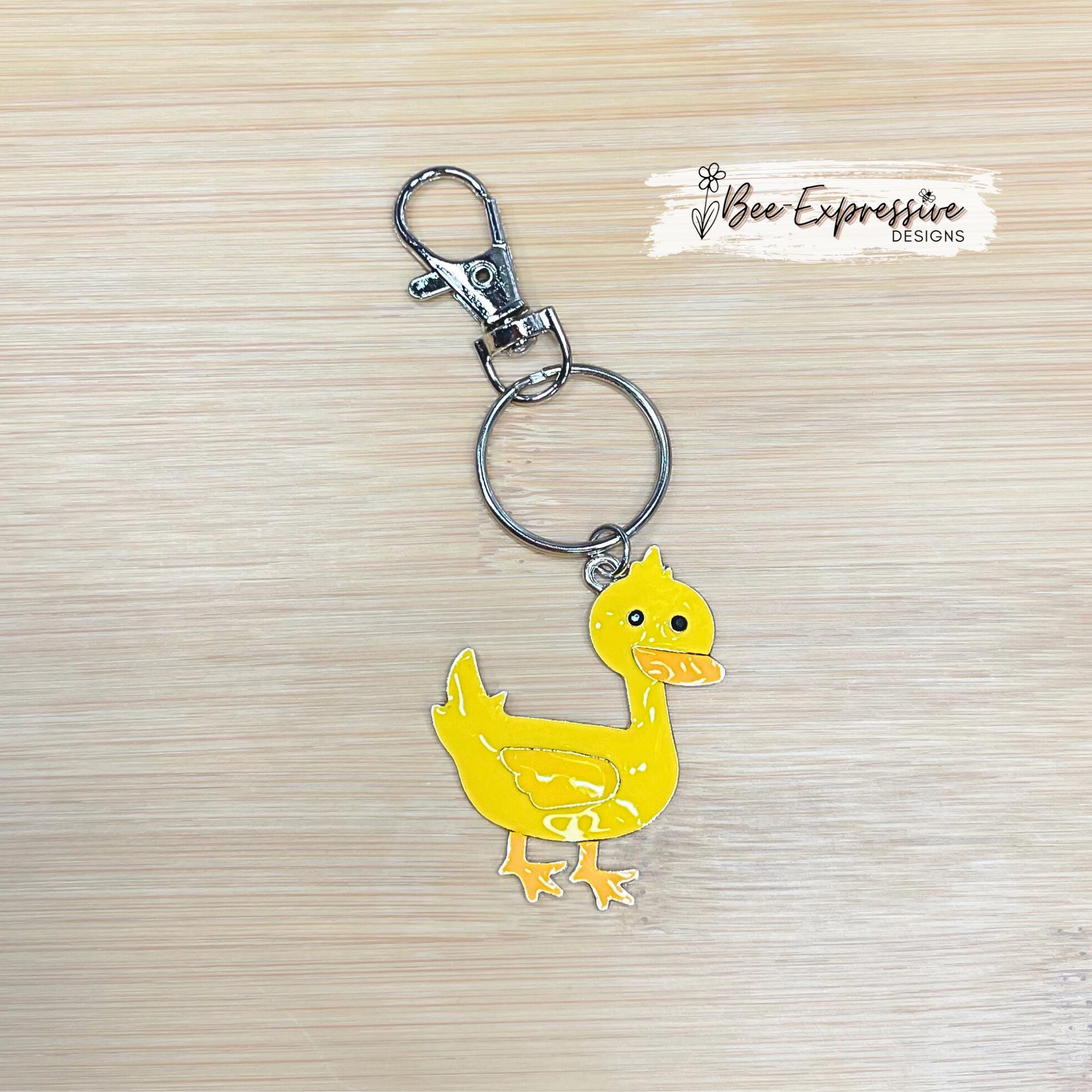 Farm Animal Charms!  Swivel clasp with or without a keyring, 2-3” tall, metal